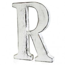 Wooden alphabet letter R