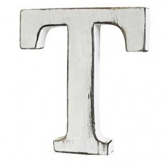 Wooden alphabet letter T