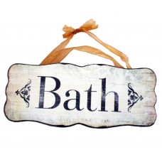 Bath sign